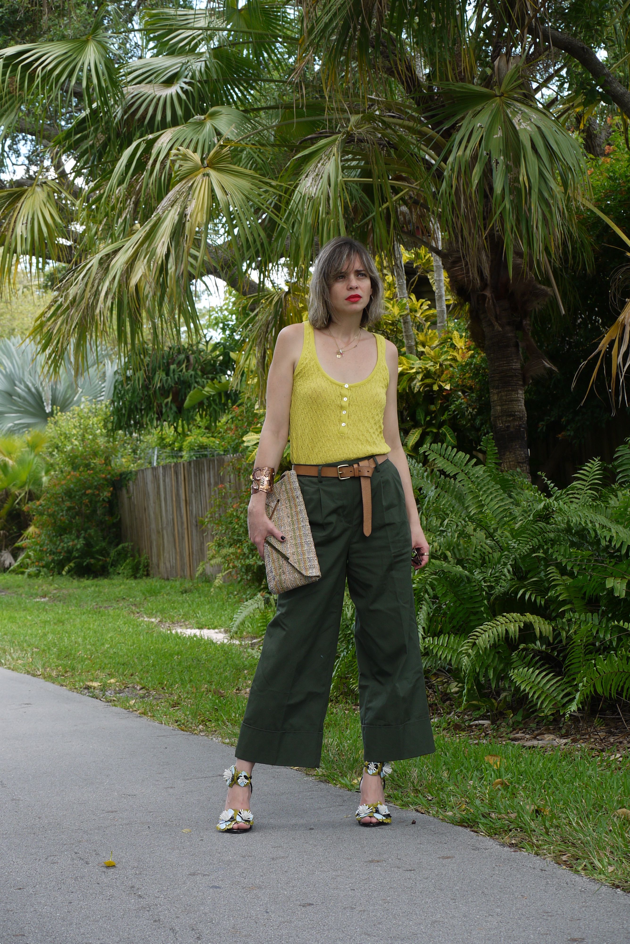 Alba Marina fashion blogger from Mylovelypeople blog shares with you how to combine a culottes pants from WhoWhatWear