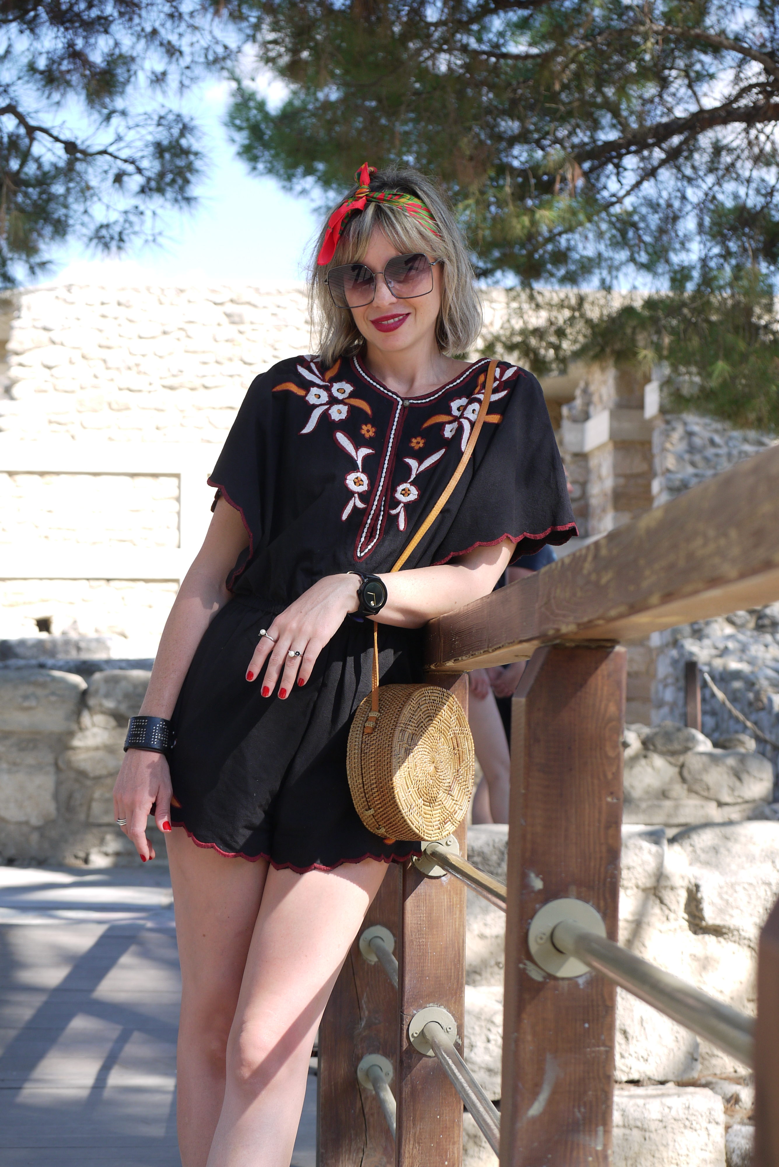 Alba Marina Otero fashion blogger from Mylovelypeople blog shares with you her recently trip to Greece and a little bit of history about Knossos Palace