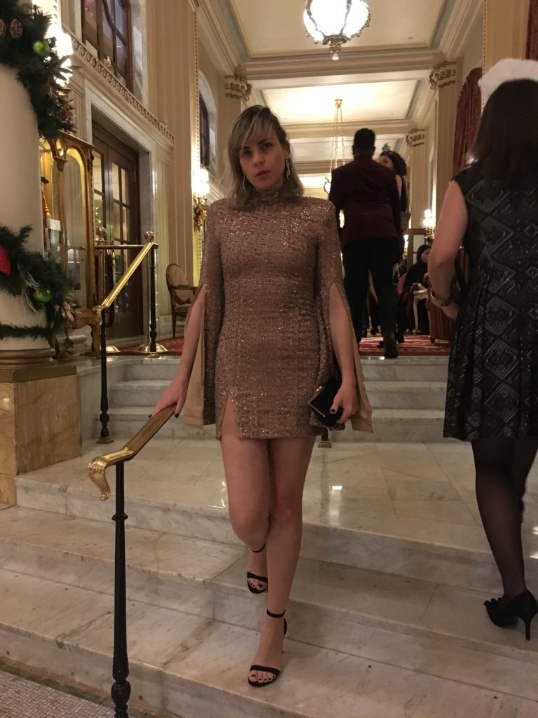 Alba Marina Otero fashion blogger from Mylovelypeople blog shares with you how to style a sequin dress for a special night